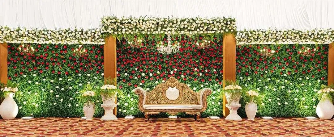 garden wall stage — Dream Craft Events, Trichy