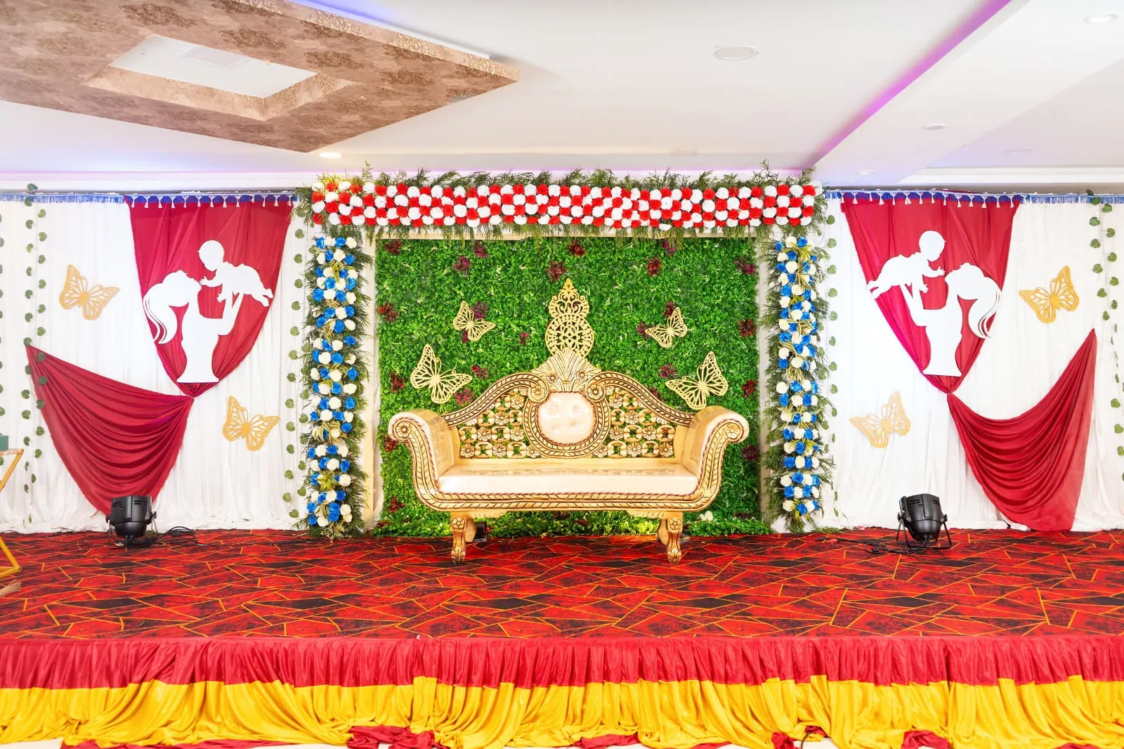 ruby drapes — Dream Craft Events, Trichy